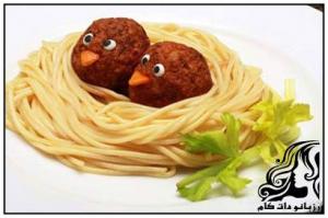 اسپاگتی برای کودکان خردسال
