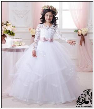 شیک ترین لباس عروس های دختر بچه ها
