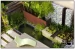نمونه های طراحی و دیزاین باغچه در حیاط کوچک خانه