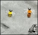 آموزش دوخت زنبور روی بافت