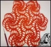 آموزش بافت رومیزی مدل گل چرخشی