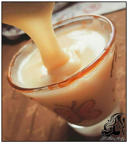 تهیه شیر عسلی خانگی به سبک رزبانو