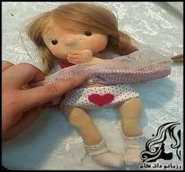 عروسک سازی و آموزش دوخت شورت عروسک