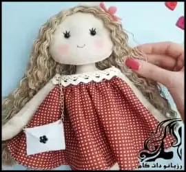 عروسک سازی و آموزش دوخت عروسک دختر نمدی